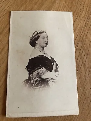 Victorian Cdv Photograph Of Queen Victoria • $25.25