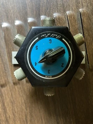 $35 • Buy Gold Line Coaxial Switch-5 Position GLC 1042A For CB Radio