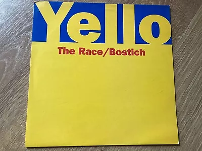 Yello The Race / Bostich (Kevin Saunderson Mixes) 12  Vinyl Sabres Of Paradise • £10.99