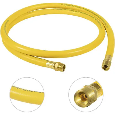 Yellow DXCM012-0226 Air Hose 1/2  X 6 Ft Hybrid Lead In Whip Hose 1/2”NPT 250PSI • $24.20