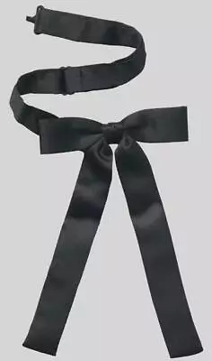 Kentucky Colonel Black Bow Tie With Band Western Cowboy Square Dance USA Made • $11.95