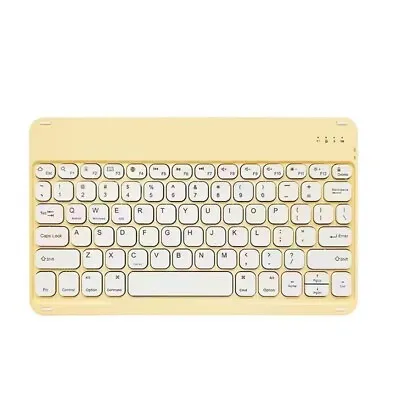 Wireless Bluetooth Keyboard Portable Rechargeable Square Button For PC Ipad Mac • $30.24