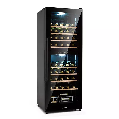 £666.66 • Buy Wine Cooler Fridge Refrigerator Bar Drinks 148 L 54 Bottles LED Touch 100W Black