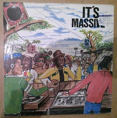 Massive Dread - It's Massive.  1983 Uk Reggae Dancehall 12  L.p. • £29.75