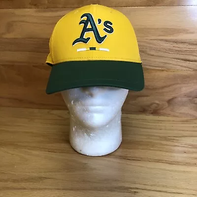 Oakland Athletics Nike Dri-Fit A's Cap Hat Adjustable Green Bill • $15.75