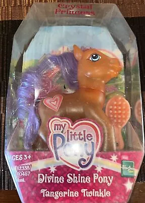 My Little Pony 2006 Crystal Princess Divine Shine Tangerine Twinkle NEW • $14.99