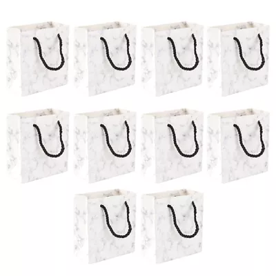  10 Pcs Necklace Packing Bag Paper Bags Bulk Stud Jewelry Box Accessories • £10.99