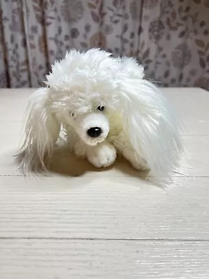 Yomiko Classics Russ Berrie White Poodle Soft Plush 10” • $10
