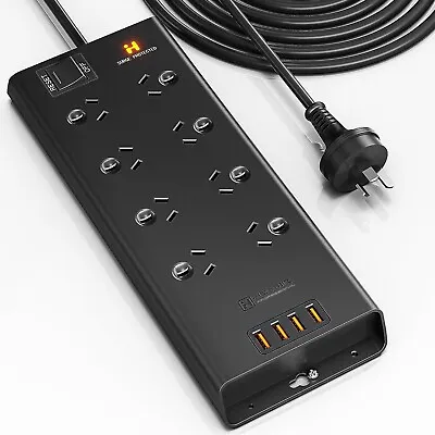 Smart Power Strip Power Board With 4 Outlets And 4 USB Charging Ports Voice • $46.35