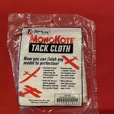 Top Flite MonoKote Tack Cloth For Model Airplane Engines • $6.99