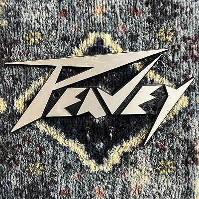 1980s Peavey Vintage Amp Logo W/ Screws! P178 • $29.99