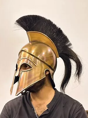 Medieval Greek 300 Movie Spartan Helmet Great King Leonidas Helmet Greek Helmet • $89
