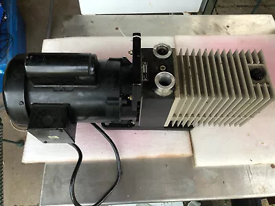 VEECO Rotary Vain Vacuum Pump With Franklin 1112255405 3/4Hp Motor KF25 • $300