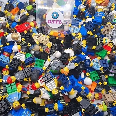 £6.25 • Buy Lego Minifigure Random People Bundle 5 Pack +  5 Free Accessories! Bulk Joblot