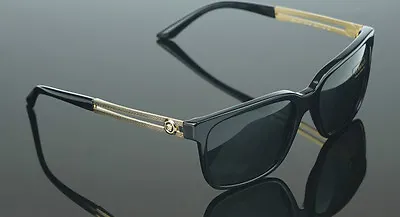 $269.95 • Buy CLASSY NEW Genuine VERSACE Rock Icons Vani Black Gold Sunglasses VE 4307 GB1/87