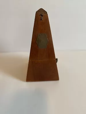 Early Seth Thomas Wood Wind Up Metronome De Maelzel - Beautiful • $55