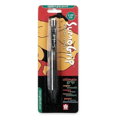 Sakura Sumo Grip Comfort Grip Mechanical Pencil 0.5mm Grey Barrel Pack Of 1 • $9.96