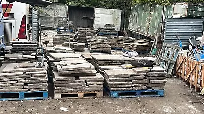 Reclaimed York Stone Paving Flags  • £1