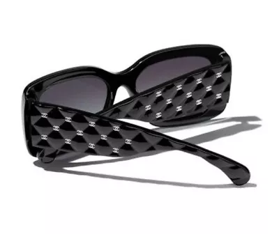 CHANEL Sunglasses Black Quilted 5483 • $395