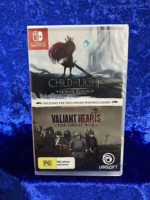 New Sealed Child Of Light Ultimate Ed & Valiant Hearts The Great War Switch • $64