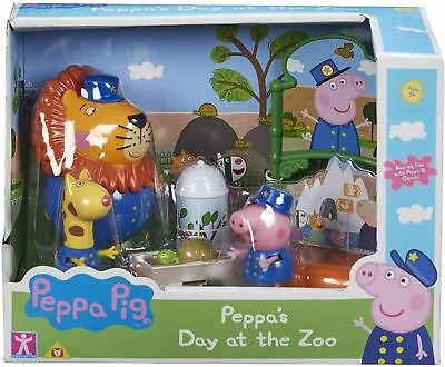 £15.99 • Buy Peppa Pig Day At The Zoo Playset With Figures & Accessories Gerald Giraffe