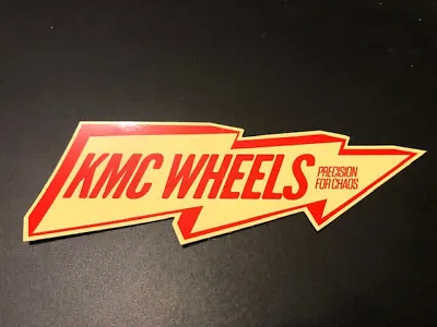 KMC WHEELS RACING 5X2 DECAL STICKER Offroad Powersport STREET RACING • $3.95
