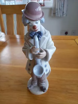 Lladro Figurine  - Clown  -  Sad Sax  - No. 5471 Mint • £20