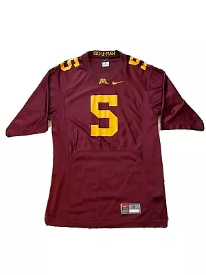 MINNESOTA GOPHERS Nike Authentic Football Jersey #5 Small NCAA NFL Authentic🏈 • $39.99