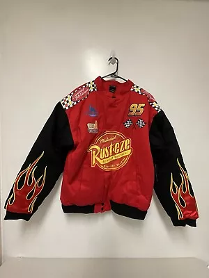 BOXLUNCH Lightning McQueen Racing Jacket Size L Disney/Pixar • $129.99