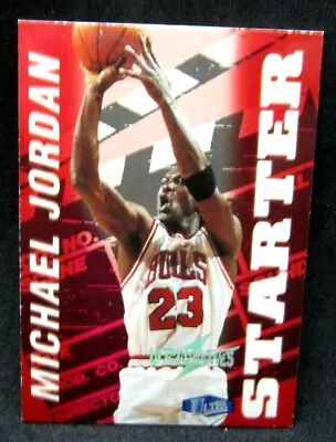 Michael Jordan 1997-98 Fleer Ultra Ultrabilities Starters#1!Bulls G GOAT HOF-VR3 • $29.99