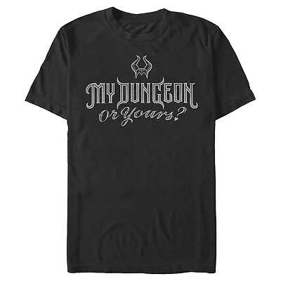 Men's Sleeping Beauty Valentine's Day Maleficent My Dungeon Or Yours T-Shirt • $13.99