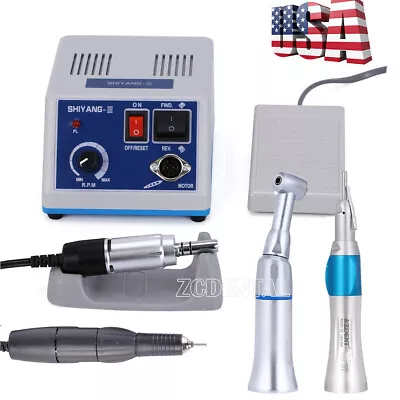 Micromotor Dental Marathon 35000RPM/pieza De Mano Recta De Contraángulo • $26.67