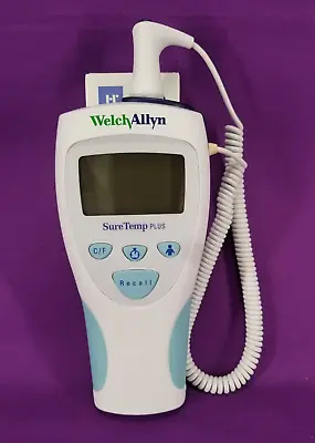 Welch Allyn 692 SureTemp Plus Thermometer With Oral Probe And Box Covers - White • $159