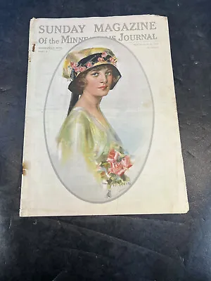 1913 Sunday Magazine Minneapolis Journal  Velvet Tobacco Advert • $19.95