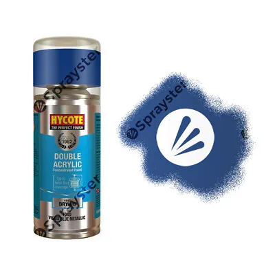 £8.09 • Buy Hycote Ford Vision Blue Metallic Spray Paint Enviro All-Purpose Can XDFD726