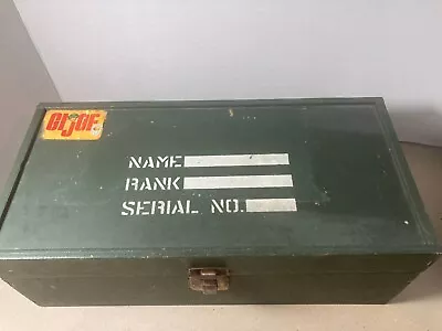 Vintage GI Joe Wooden Foot Locker • $27