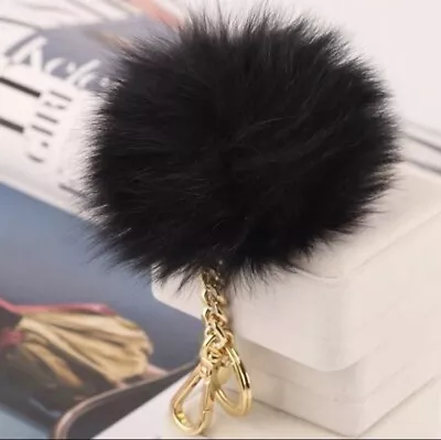 NWT Michael Kors Pom Keychain Key Charm Free Shipping • $26.80