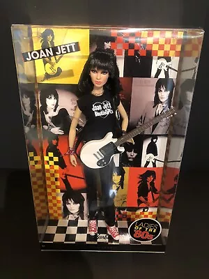 2009 Joan Jett Barbie Doll Ladies Of The '80s Model Muse Body Blackhearts Guitar • $249.99