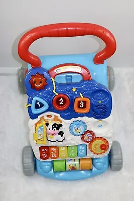 VTech Sit To Stand Learning Walker - Blue • $18.95