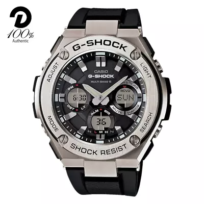 [Casio] G-Shock Watch G-STEEL Radio Solar GST-W110-1AJF Black • $396.02