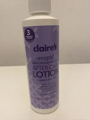 £13 • Buy Claire's Ear Piercing Rapid 3 Week After Care Lotion Cleanser For New Piercings,