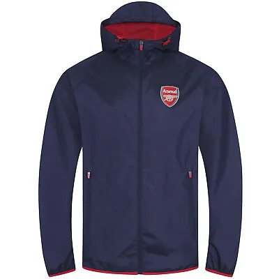 £24.99 • Buy Arsenal FC Mens Jacket Shower Windbreaker OFFICIAL Football Gift