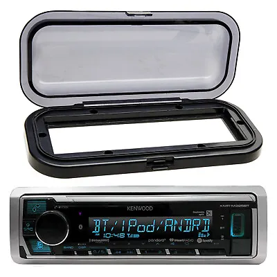 KMRM325BT Marine Boat Yacht Bluetooth AUX/USB IPod Input Radio Bluetooth & Cover • $166.99