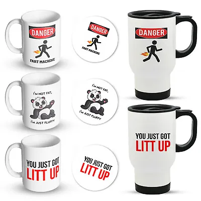£9.99 • Buy Funny Novelty Ceramic Printed Mug Thermal Mug Gift Coffee Tea 2