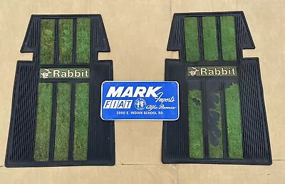 VW Mk1 Rabbit Floor Mats Vintage Plasticolor  • $119.99