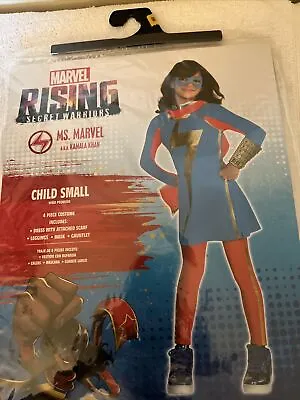 Marvel Rising MS. MARVEL Secret Warriors CHILD SMALL 4-6 Halloween Costume 4 Pc • $18.99