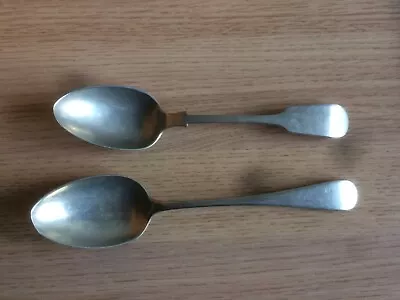 Nice Old Lot 2 WD Stamped Military Desert Spoons WW1 WW2 Era • £4.99