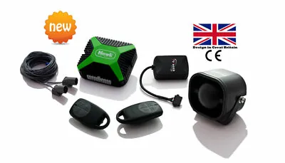 £89.99 • Buy Gps/gsm Text Alert Car Alarms Central Lock + Immobiliser +dual Ultrasonic Sensor