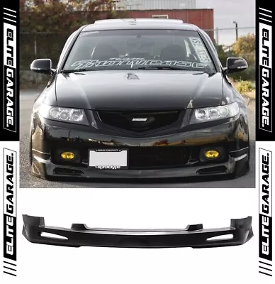 Fits Honda Accord Euro CL9 - MUGEN Style Front Bumper Splitter Lip (03-05) TSX  • $279