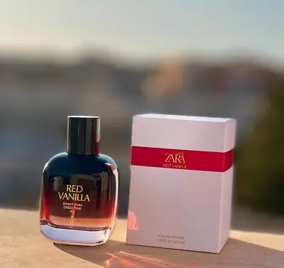 ZARA Woman Red Vanilla Eau De Toilette Fragrance Perfume 90ml Brand New & Sealed • £25.99